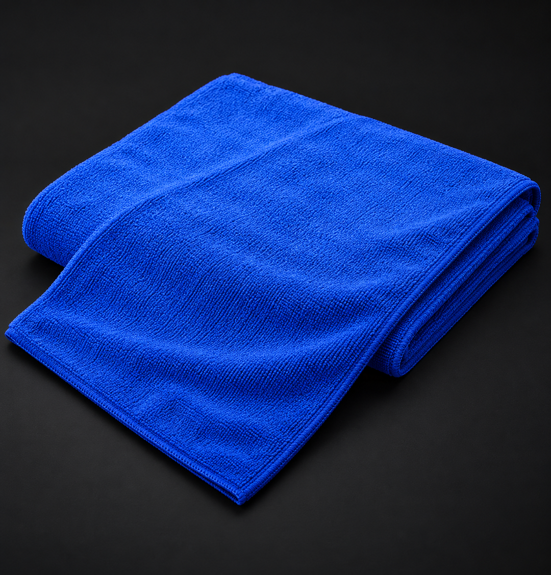 DRIVORA DryWipe XL – blaues Autopflegetuch
